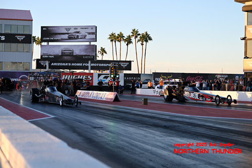 Shawn Cowie (near lane) vs Taylor Januik  (far lane)